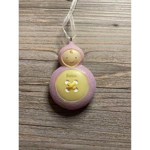 Little Button Special Delivery Christmas Tree Resin Ornament